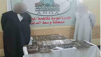 تفاصيل ضبط شخصين بحوزتهما 104 طرب حشيش 