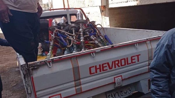 ضبط عدد من الشيش