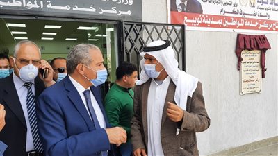 وزير التموين من طابا: جنوب سيناء تمتلك 8 مكاتب خدمات للوزارة (صور)