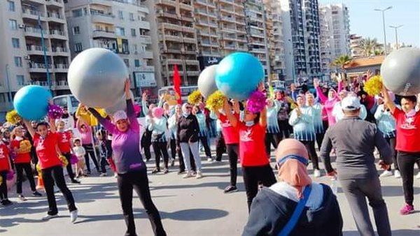 يوم رياضي للاحتفال