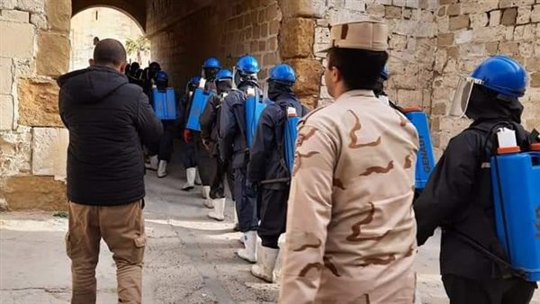   تعقيم قلعة قايتباي