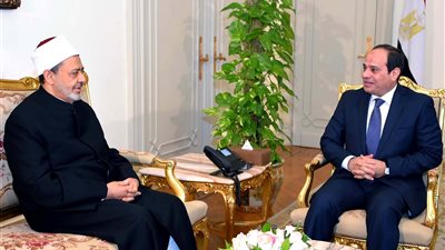 السيسي يشكر شيخ الأزهر.. ويؤكد: 