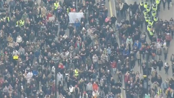 مظاهرات لندن 