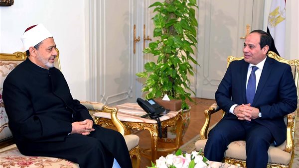 السيسي وشيخ الأزهر