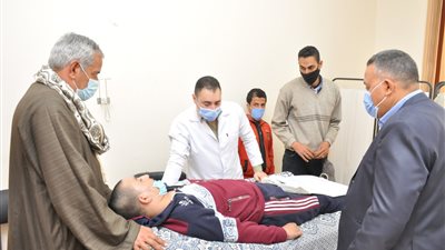 لجنة من تجنيد المنصورة لفحص ذوي الاحتياجات الخاصة بجامعة كفر الشيخ