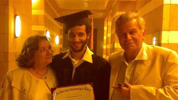 كريم قاسم أثناء تخرجه