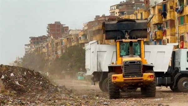 رفع القمامة بغيط