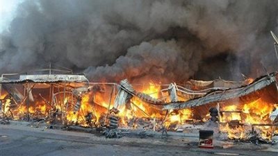 نفوق 13 رأس ماشية في حريق حظيرة مواشٍ بأسيوط