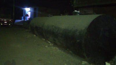 إيقاف حفر محطة وقود غير مرخصة بالمنيا