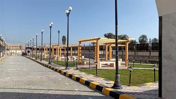 جانب من تجهيز مسار