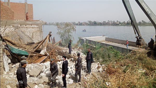 حملة إزالات بأسيوط