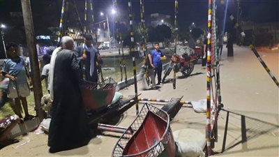 فض تجمع عشوائي لمولد قبل الشروع في إنشائه بالأقصر