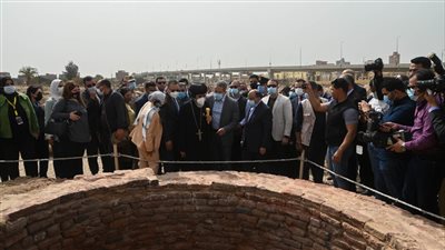 الآثار: موقع سمنود أول نقطة تم تأهيلها بنسبة 100% في مسار العائلة المقدسة 