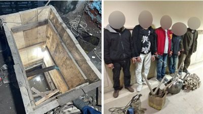 وهم الكنز المدفون .. ضبط 5 أشخاص أثناء التنقيب عن الآثار في بولاق أبو العلا