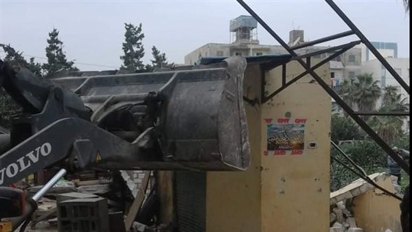 حملة إزالة محال مساكن