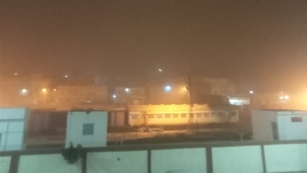 جانب من العاصفة