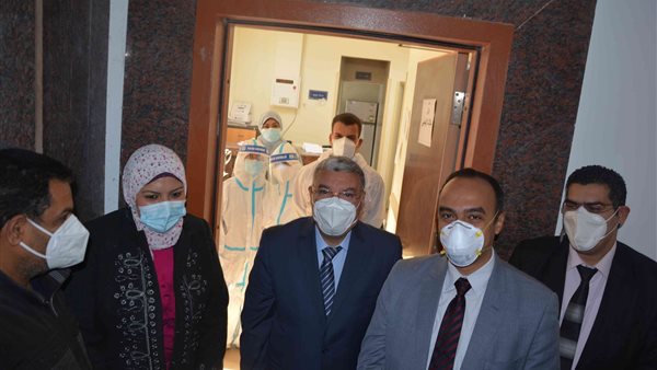 محافظ المنيا يتفقد