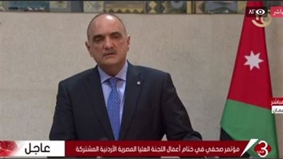 الخصاونة: مصر والأردن اتفقا على حل الدولتين بشأن القضية الفلسطينية