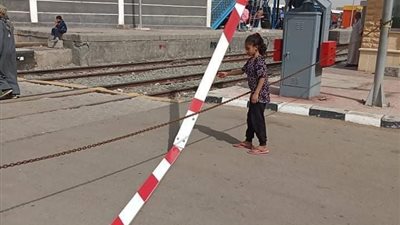 بعد شهر من افتتاح وزير النقل.. كسر البوابة الإلكترونية بمزلقان ديروط بسبب سوء الأحوال الجوية