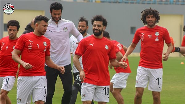 محمد صلاح بقميص المنتخب