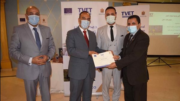 تكريم المتدربين بالمنيا