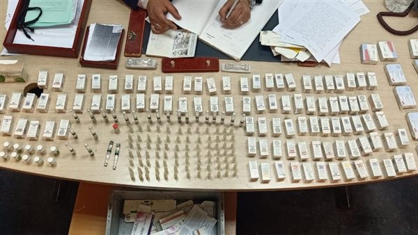 ضبط تهريب أدوية 