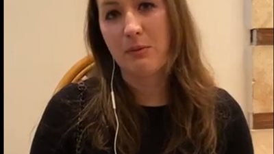 سيدة أوكرانية تستغيث بالرئيس السيسي: 