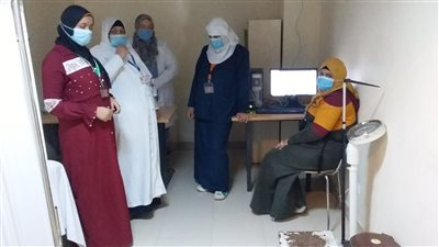 مسئولا البرنامج الرئاسي يتابعان أعمال مبادرة دعم صحة المرأة بالغربية