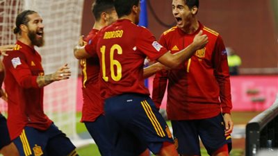 التشكيل الأساسي لمنتخب إسبانيا أمام اليونان بتصفيات كأس العالم