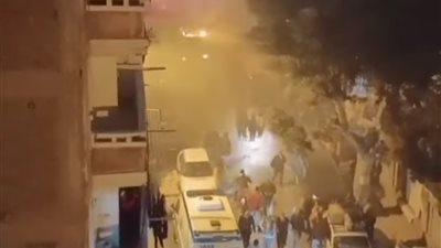 ماس كهربائي يتسبب في حريق محل إكسسوارات السيارات بوسط الإسكندرية