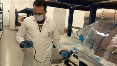 مدير صيانة الآثار يكشف خطوات أعمال ترميم المومياوات