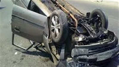 وفاة مسن وإصابة اثنين من أبنائه إثر انقلاب سيارة ملاكي بأسوان