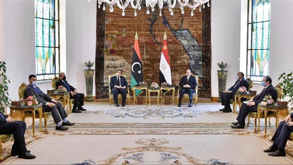 لقاء السيسي والمنفي