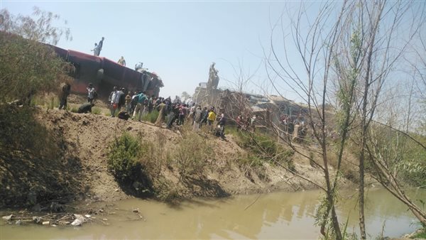 حادث قطار سوهاج