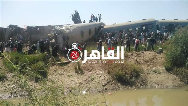 حادث قطار سوهاج