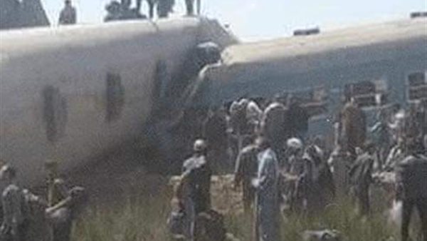 حادث قطاري سوهاج