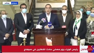 رئيس الوزراء: أجرينا العديد من العمليات الجراحية لمصابي حادث قطاري سوهاج