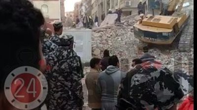 ارتفاع وفيات حادث عقار جسر السويس لـ8 أشخاص والإصابات لـ25