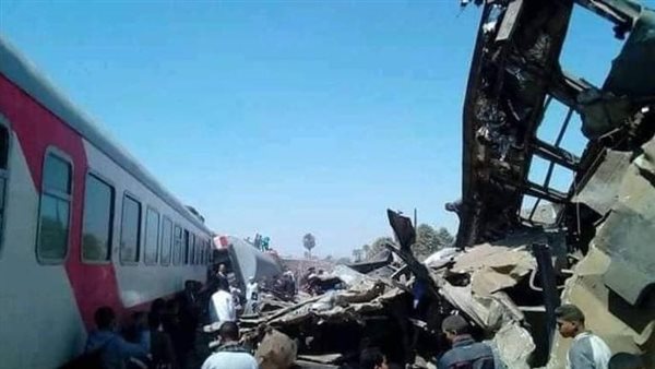 حادث تصادم قطارين