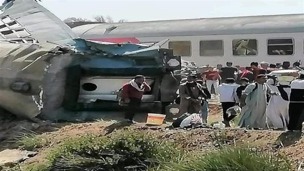 حادث قطار سوهاج