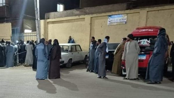 أثناء استلام الجثامين