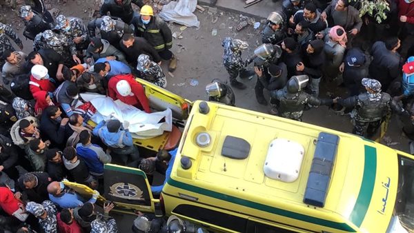 حادث عقار جسر السويس