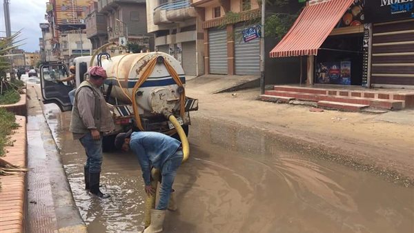 شفط مياه الأمطار