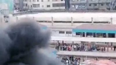 أول تعليق لرئيس السكة الحديد على حريق محطة الزقازيق (خاص)