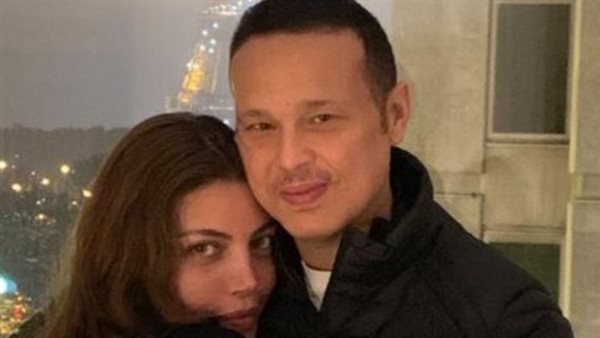 ريهام حجاج وزوجها