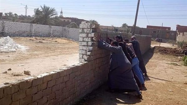 جانب من إزالة التعديات