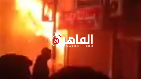 حريق منزل فى المنيا