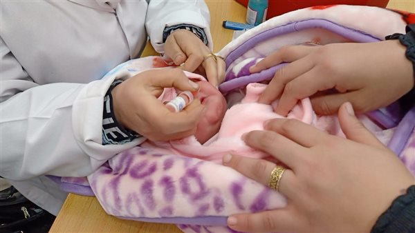  حملة تطعيم شلل الأطفال