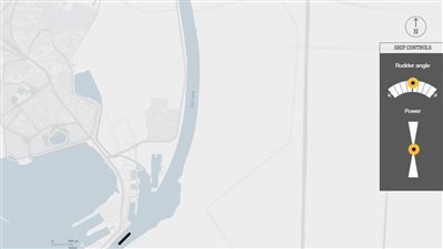 لبيان صعوبة المجرى الملاحي.. شبكة cnn تتيح تجربة قيادة سفينة بقناة السويس 