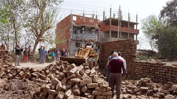 الإزالات في المنوفية